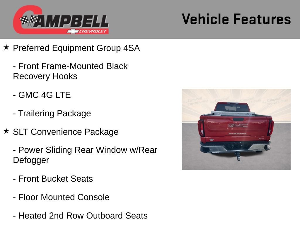 Used 2019 GMC Sierra 1500 SLT w/ SLT Premium Plus Package image 26