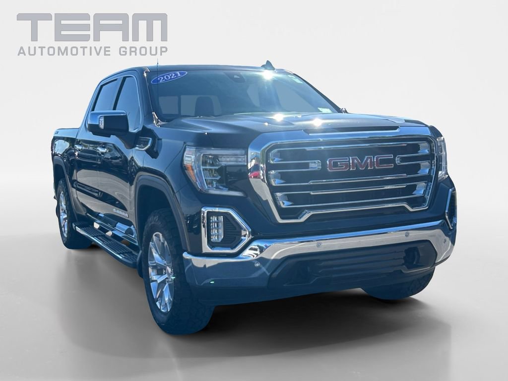 Used 2021 GMC Sierra 1500 SLT w/ SLT Premium Plus Package AWD/4WD image 1