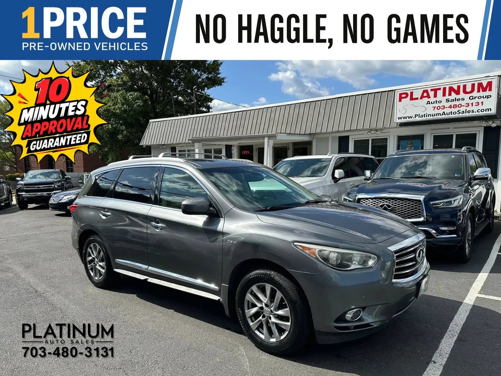 Used 2015 INFINITI QX60 Luxe w/ Premium Plus Package