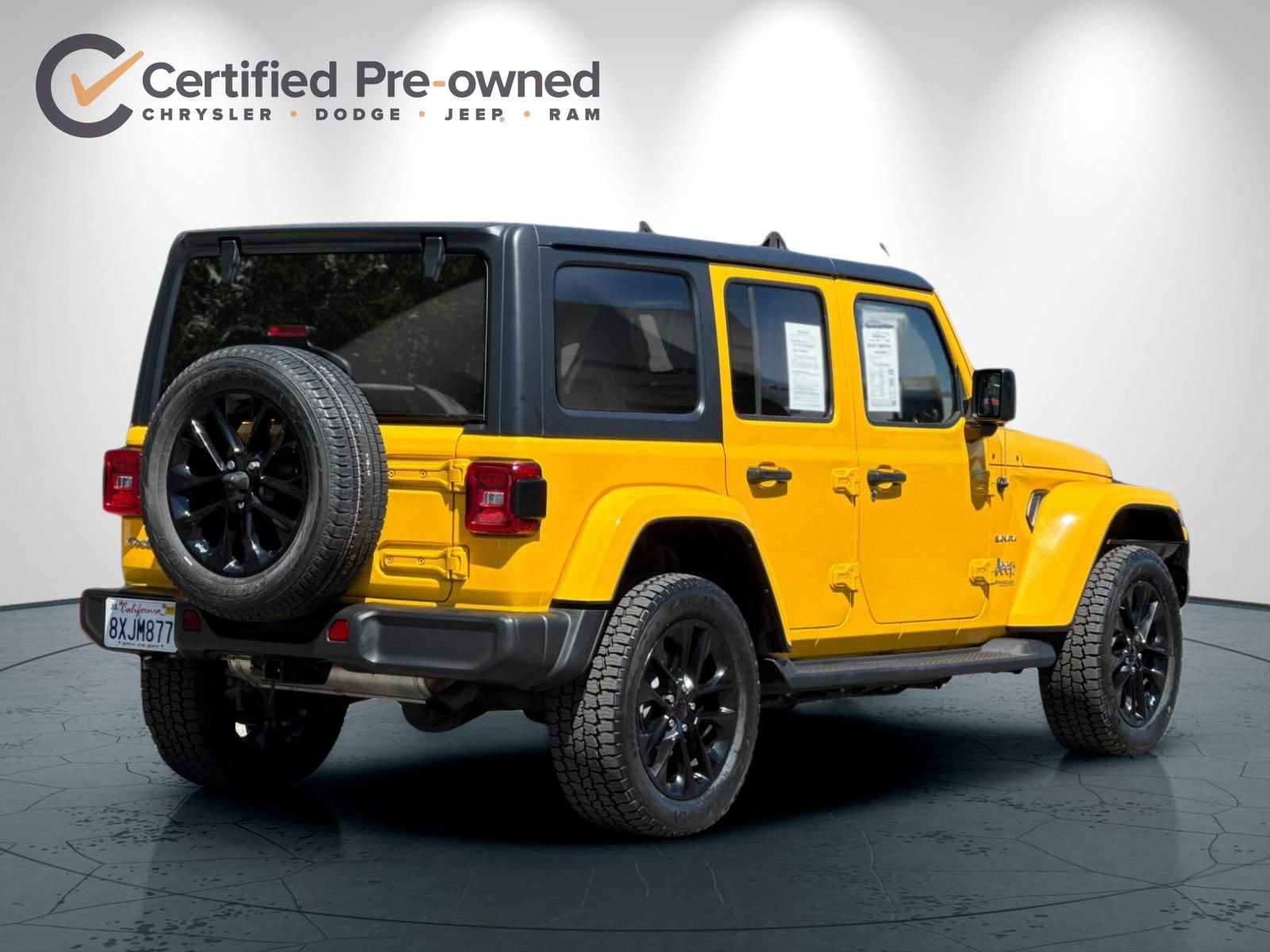 Certified 2021 Jeep Wrangler Unlimited Sahara image 4