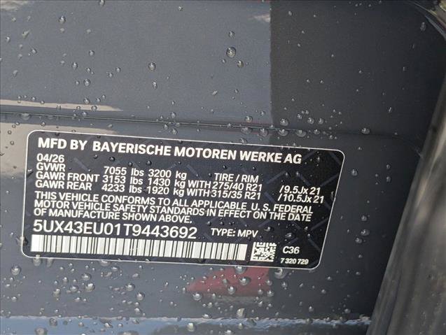 New 2026 BMW X5 xDrive50e w/ M Sport Package AWD/4WD image 20