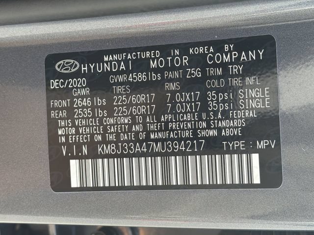 Used 2021 Hyundai Tucson Value FWD image 35
