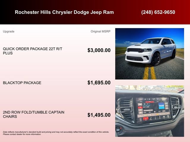 Certified 2025 Dodge Durango R/T AWD/4WD image 6