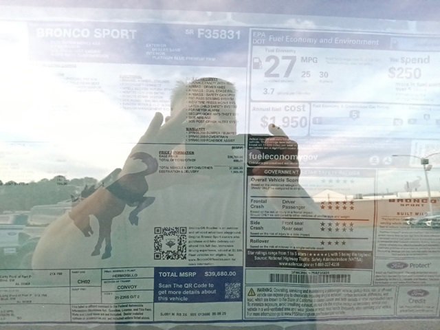 New 2025 Ford Bronco Sport Outer Banks image 28