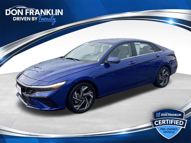 Certified 2024 Hyundai Elantra Limited FWD 360° Tour