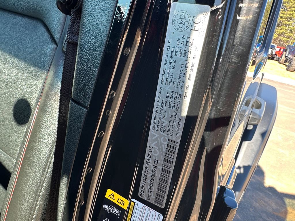 Used 2021 Jeep Wrangler Unlimited Rubicon w/ LED Lighting Group image 35