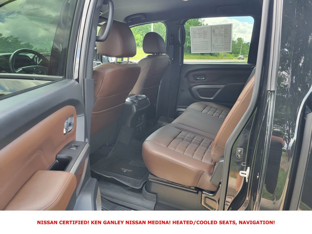 Certified 2023 Nissan Titan Platinum Reserve w/ Off Road Protection Package AWD/4WD image 42