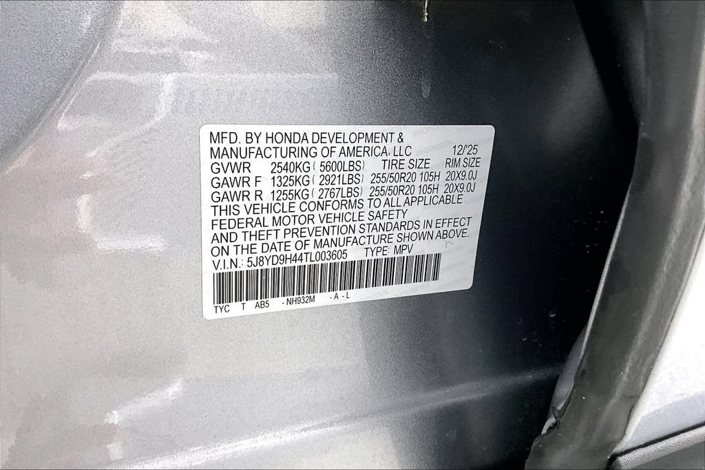 Certified 2026 Acura MDX w/ Technology Package FWD image 38