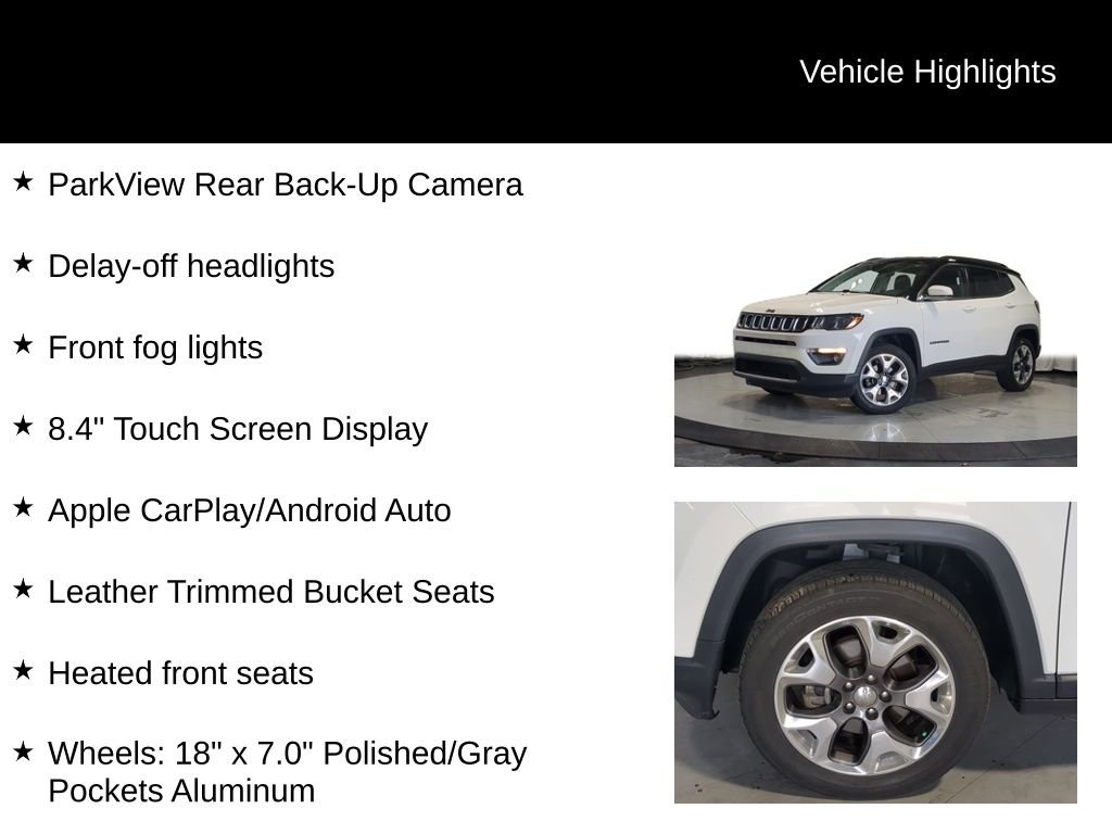 Used 2020 Jeep Compass Limited image 13