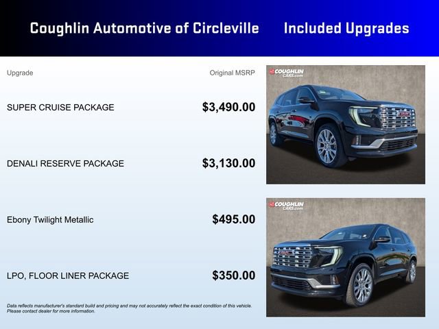 Certified 2025 GMC Acadia Denali w/ Super Cruise Package image 3
