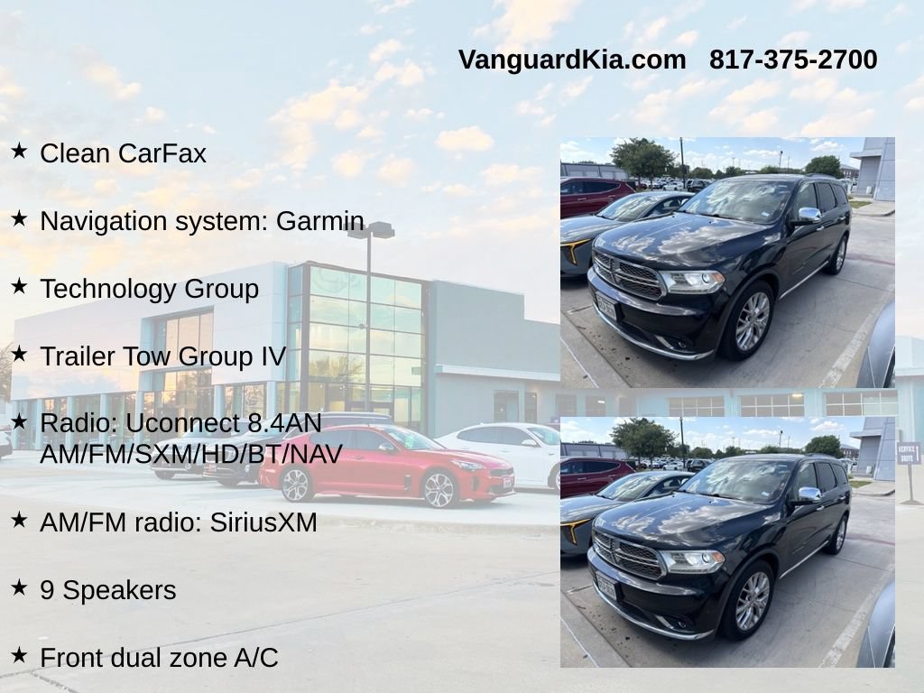 Used 2014 Dodge Durango Citadel w/ Technology Group RWD image 6
