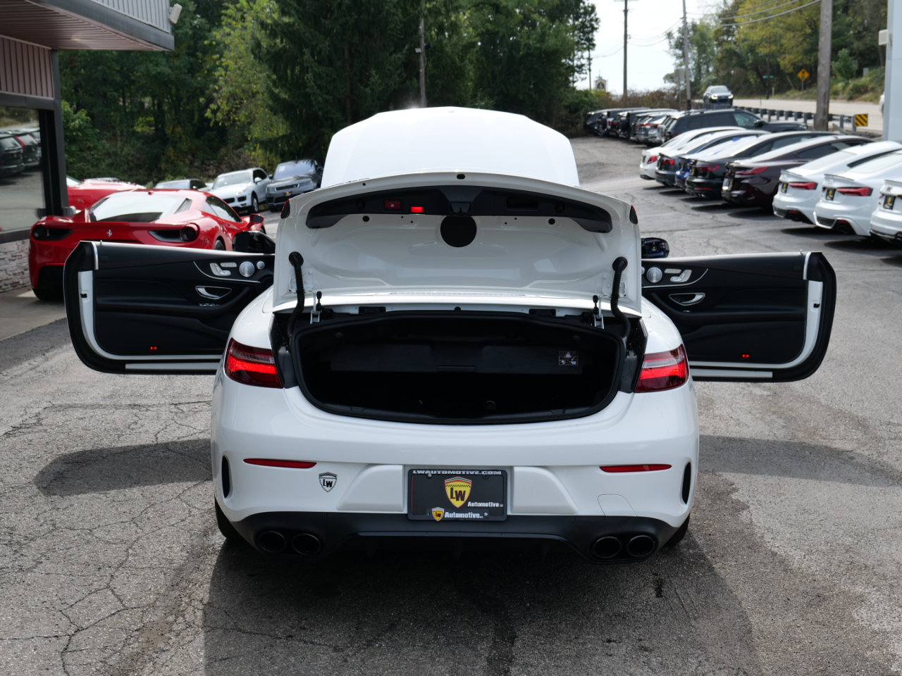 Used 2020 Mercedes-Benz E 53 AMG 4MATIC Cabriolet w/ Driver Assistance Package image 52