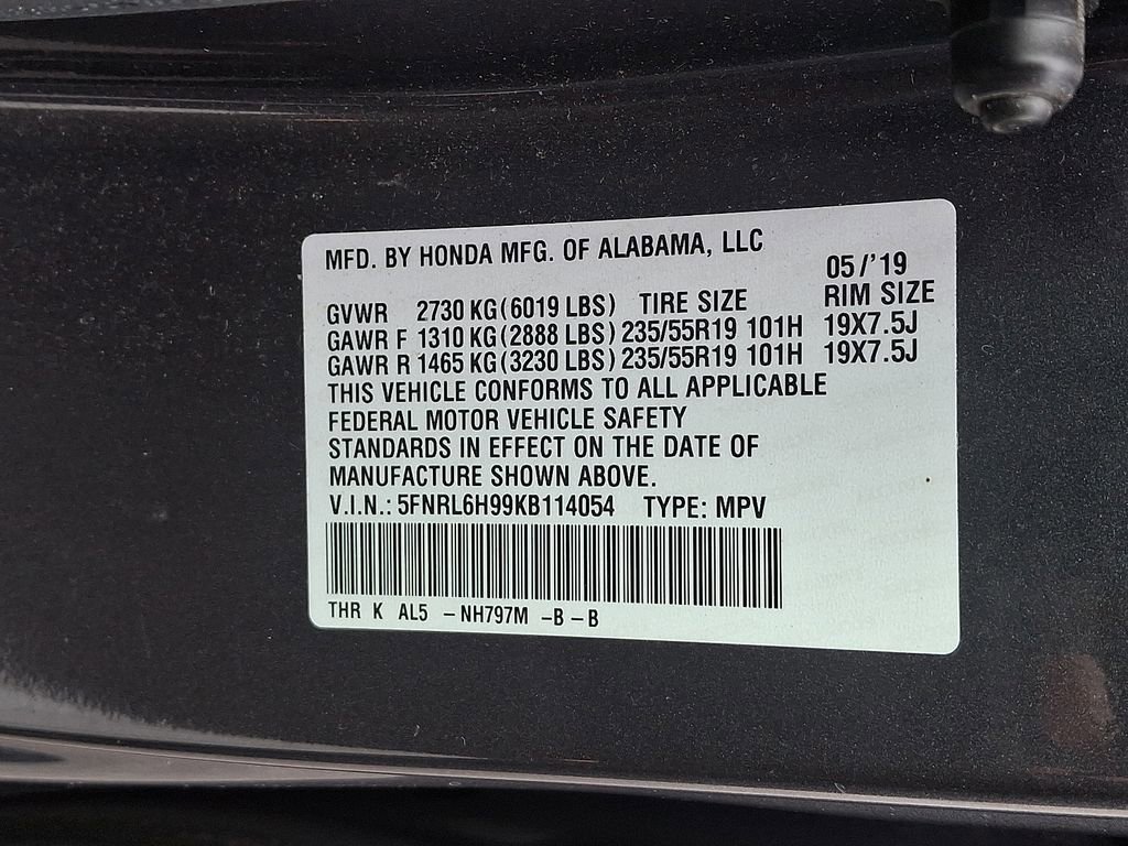 Used 2019 Honda Odyssey Elite image 28