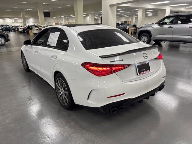 Used 2025 Mercedes-Benz C 43 AMG 4MATIC Sedan image 5