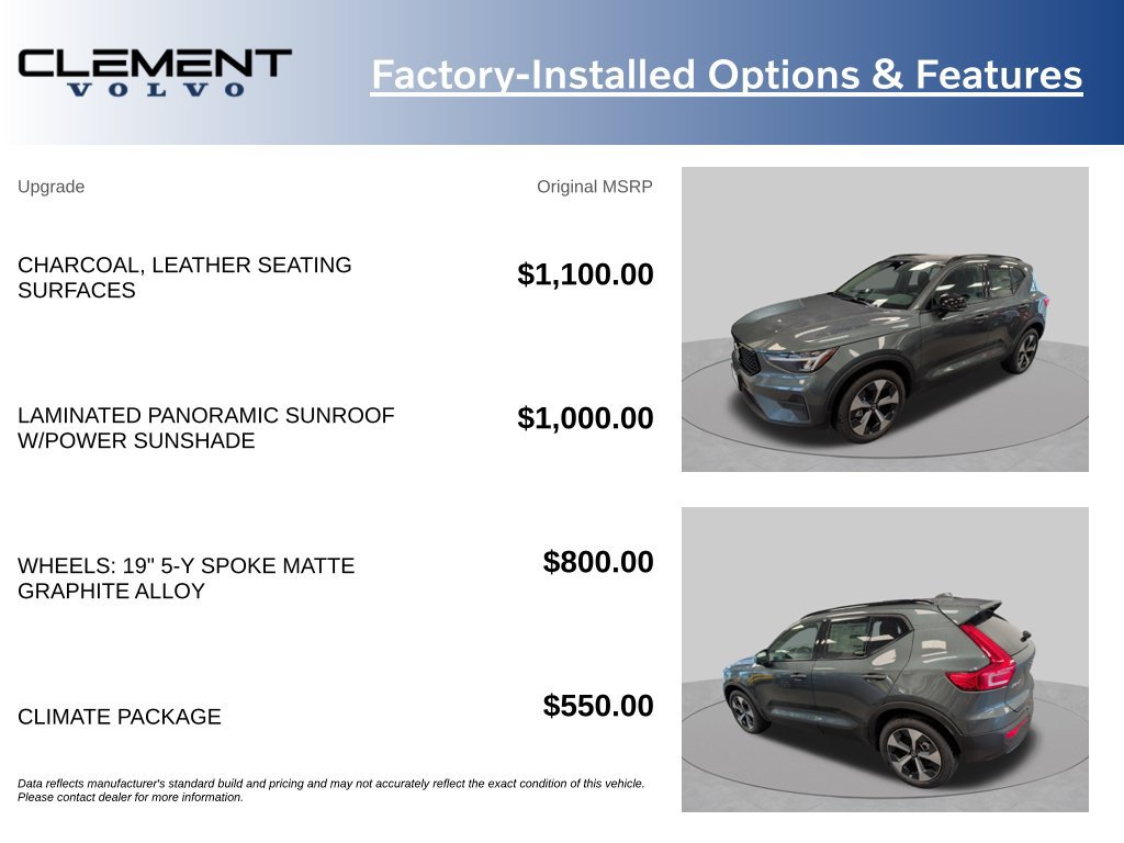 New 2026 Volvo XC40 B5 Core w/ Climate Package AWD/4WD image 16