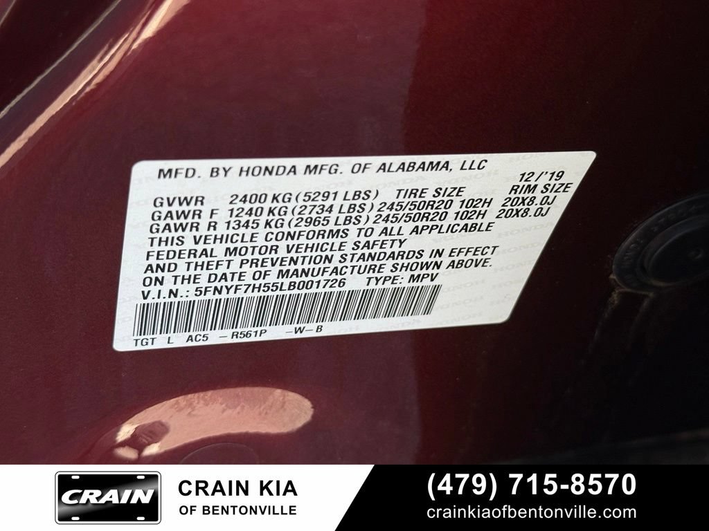 Used 2020 Honda Passport EX-L image 35