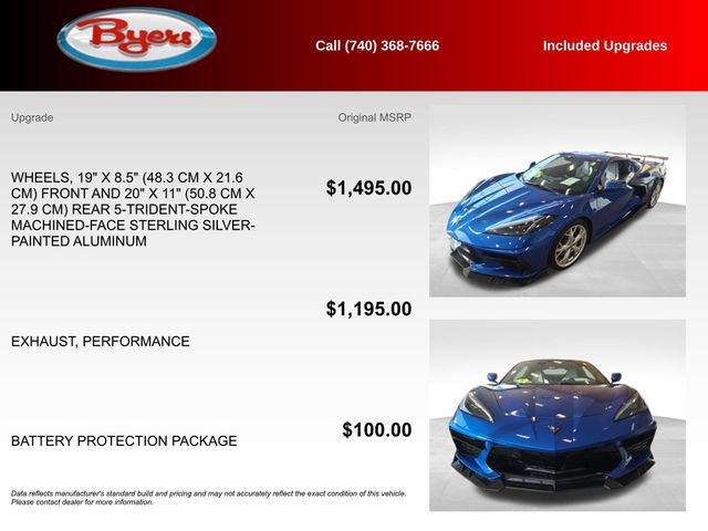 Used 2021 Chevrolet Corvette Stingray Coupe w/ Battery Protection Package image 5