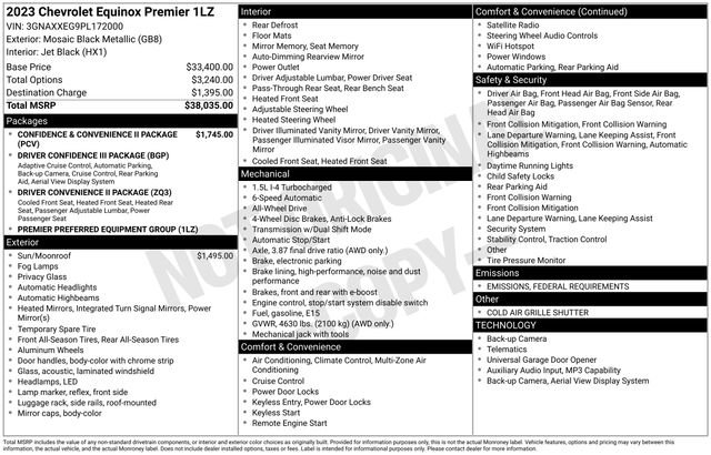 Used 2023 Chevrolet Equinox Premier image 33