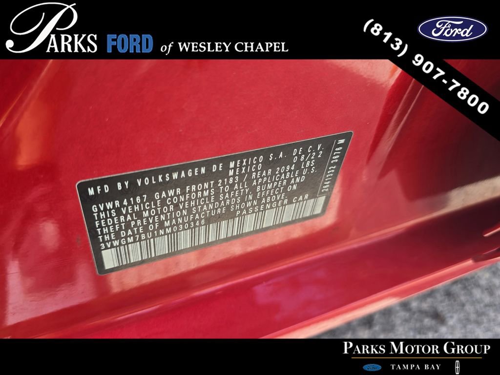Used 2022 Volkswagen Jetta SEL FWD image 32