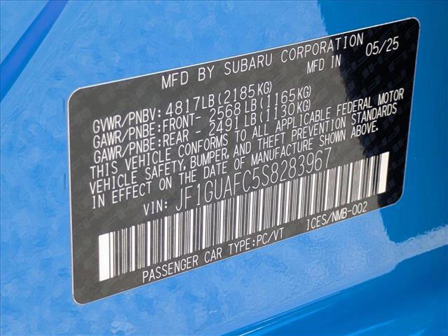 New 2025 Subaru Impreza 2.0i Sport image 20