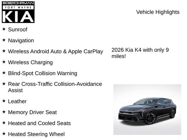 New 2026 Kia K4 GT-Line Turbo w/ GT-Line Premium Package FWD image 7