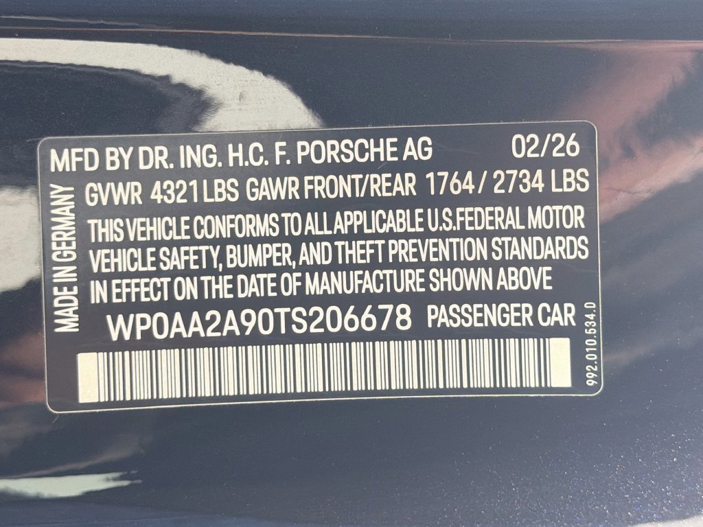 New 2026 Porsche 911 Carrera RWD image 33