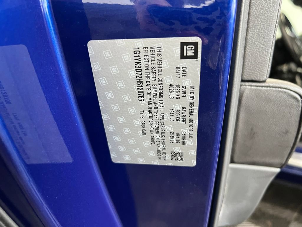 Used 2017 Chevrolet Corvette Stingray Convertible image 17