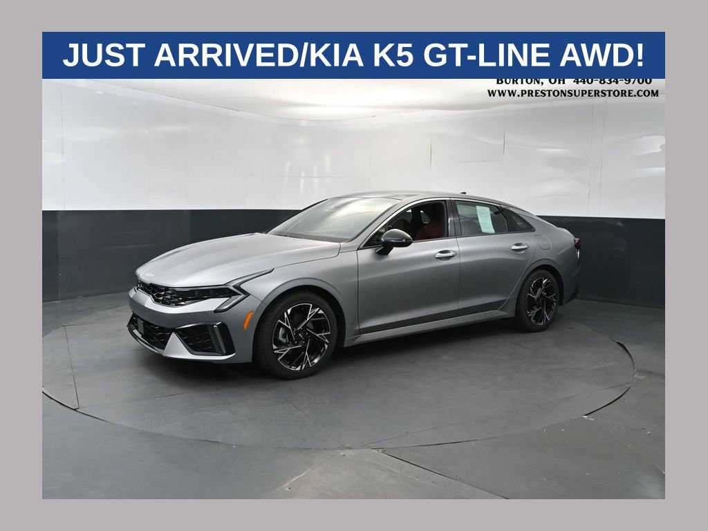 Used 2025 Kia K5 GT-Line w/ GT-Line Premium Package AWD/4WD video 1
