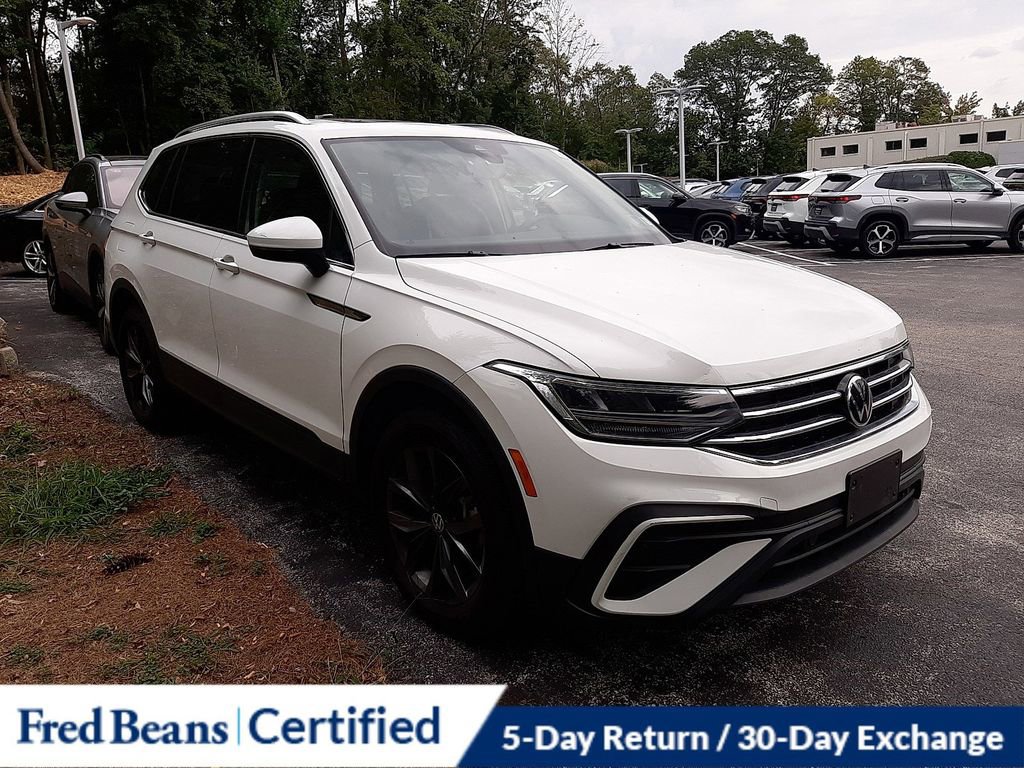 Certified 2022 Volkswagen Tiguan SE w/ Panoramic Sunroof Package