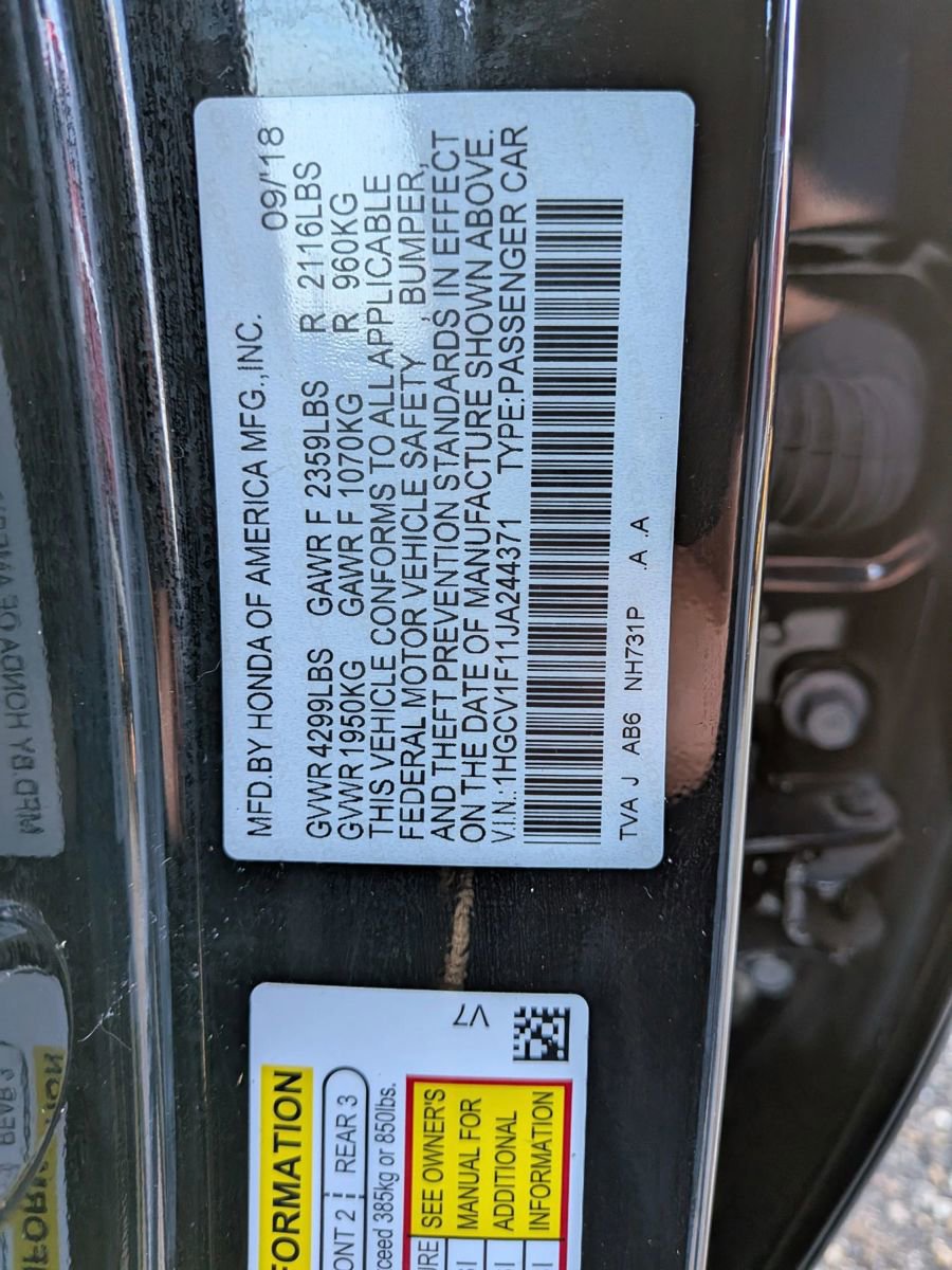 Used 2018 Honda Accord LX image 44