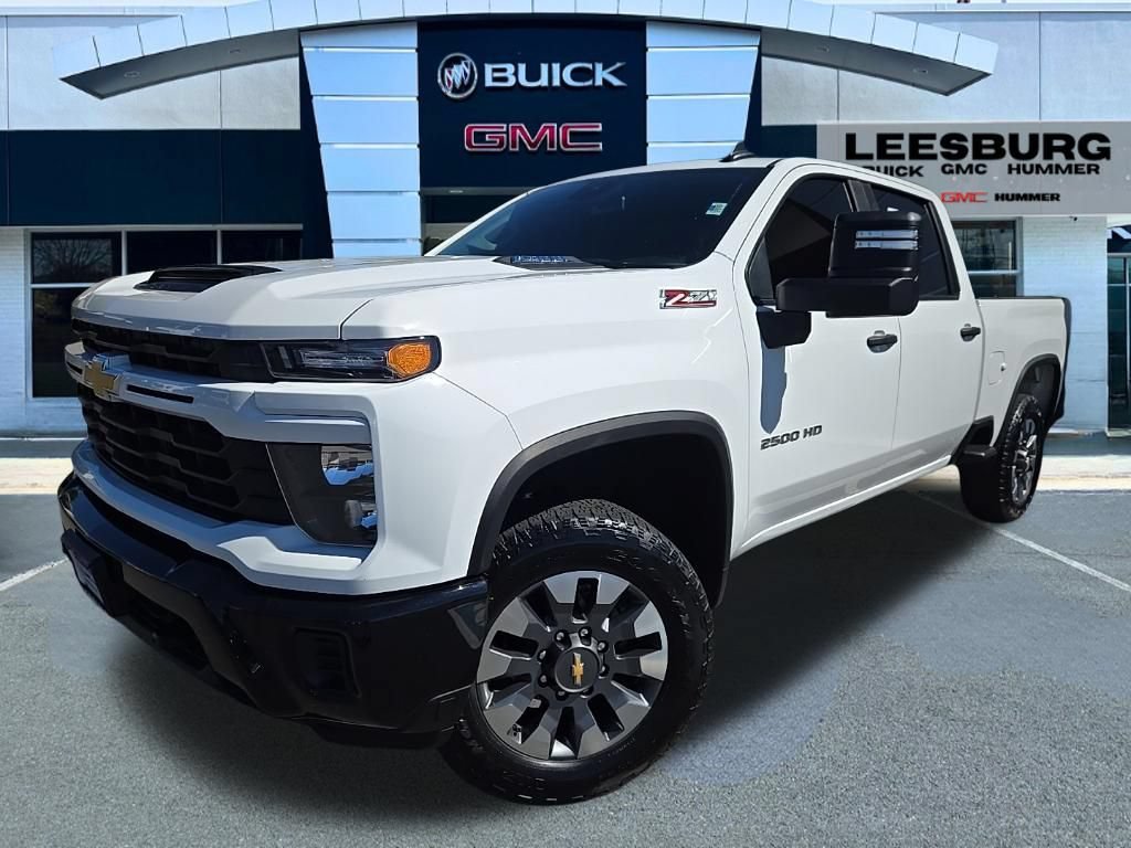 Used 2024 Chevrolet Silverado 2500 Custom w/ Custom Value Package AWD/4WD image 3