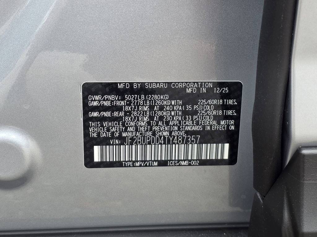 New 2026 Subaru Outback Limited AWD/4WD image 33