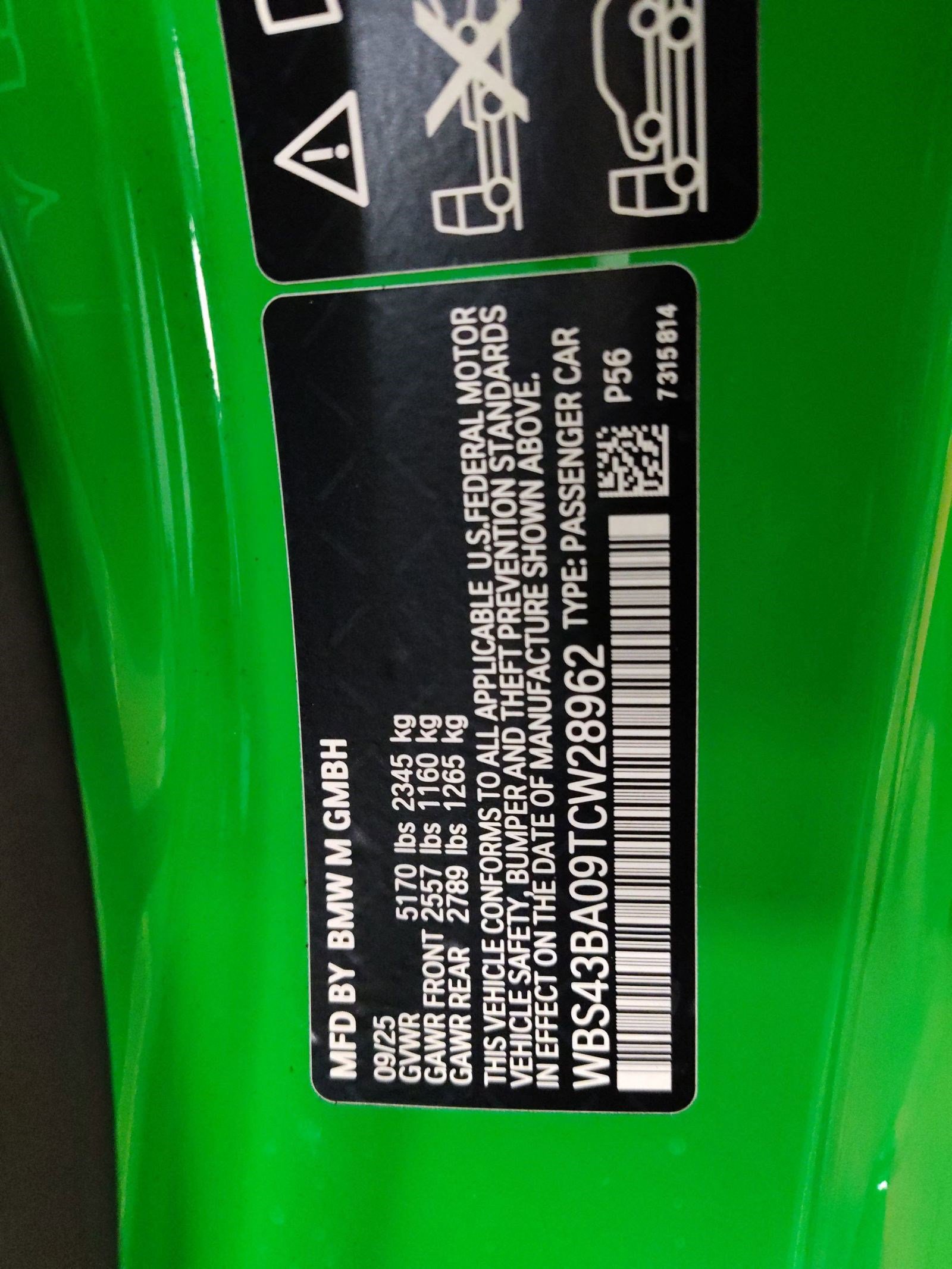 New 2026 BMW M4 xDrive Competition w/ M Carbon Exterior Package image 16