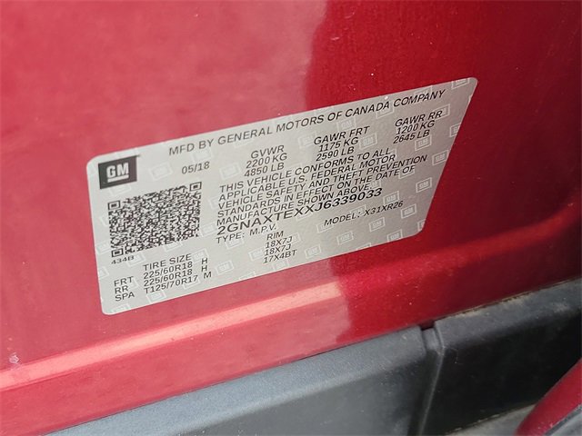 Used 2018 Chevrolet Equinox LT image 33