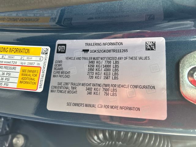 New 2026 GMC Yukon XL Elevation w/ LPO, Get Active Package image 30