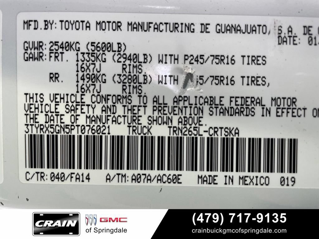 Used 2023 Toyota Tacoma SR RWD image 34