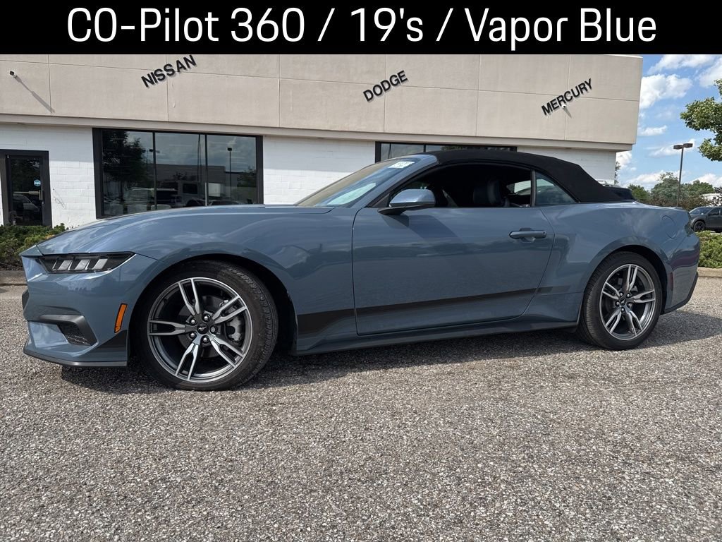 Used 2025 Ford Mustang Premium w/ Wheel & Stripe Package RWD image 1