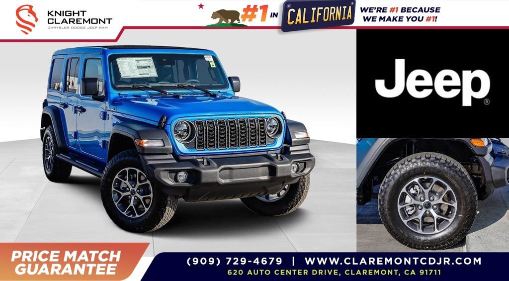 New 2025 Jeep Wrangler Sport S