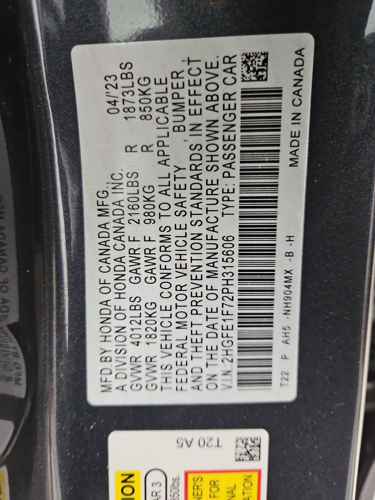 Used 2023 Honda Civic EX image 29