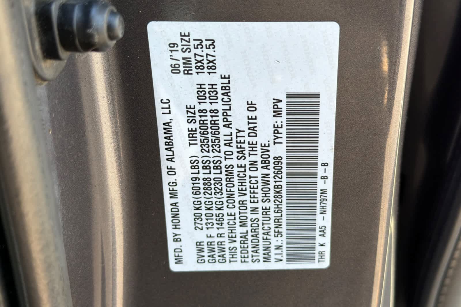 Used 2019 Honda Odyssey LX image 29