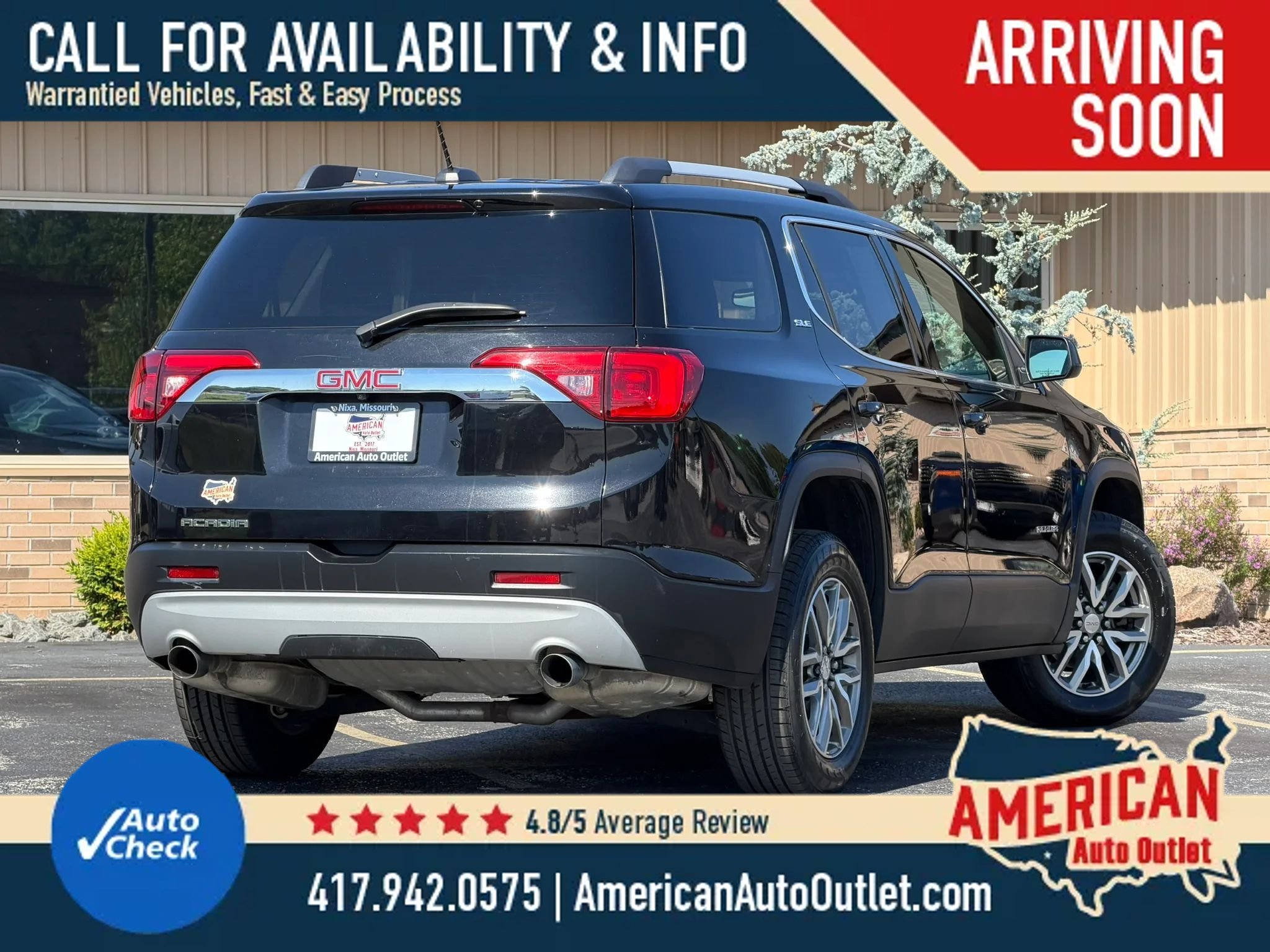 Used 2019 GMC Acadia SLE FWD image 48
