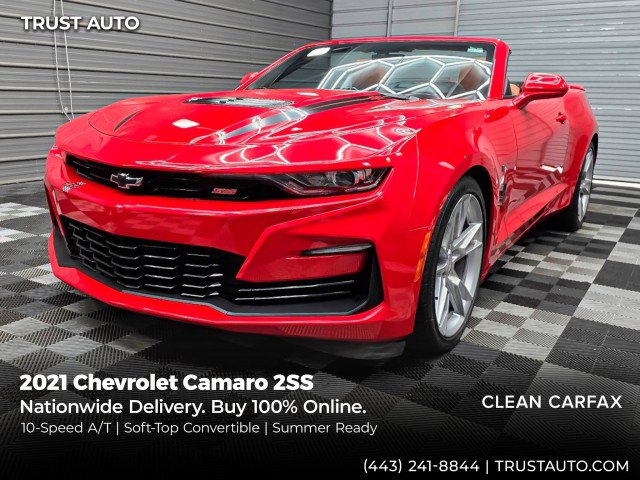 Used 2021 Chevrolet Camaro SS