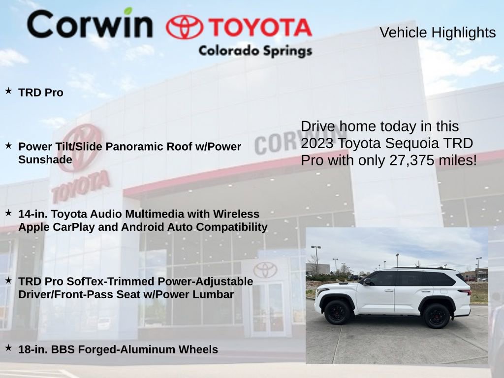 Used 2023 Toyota Sequoia TRD Pro image 6