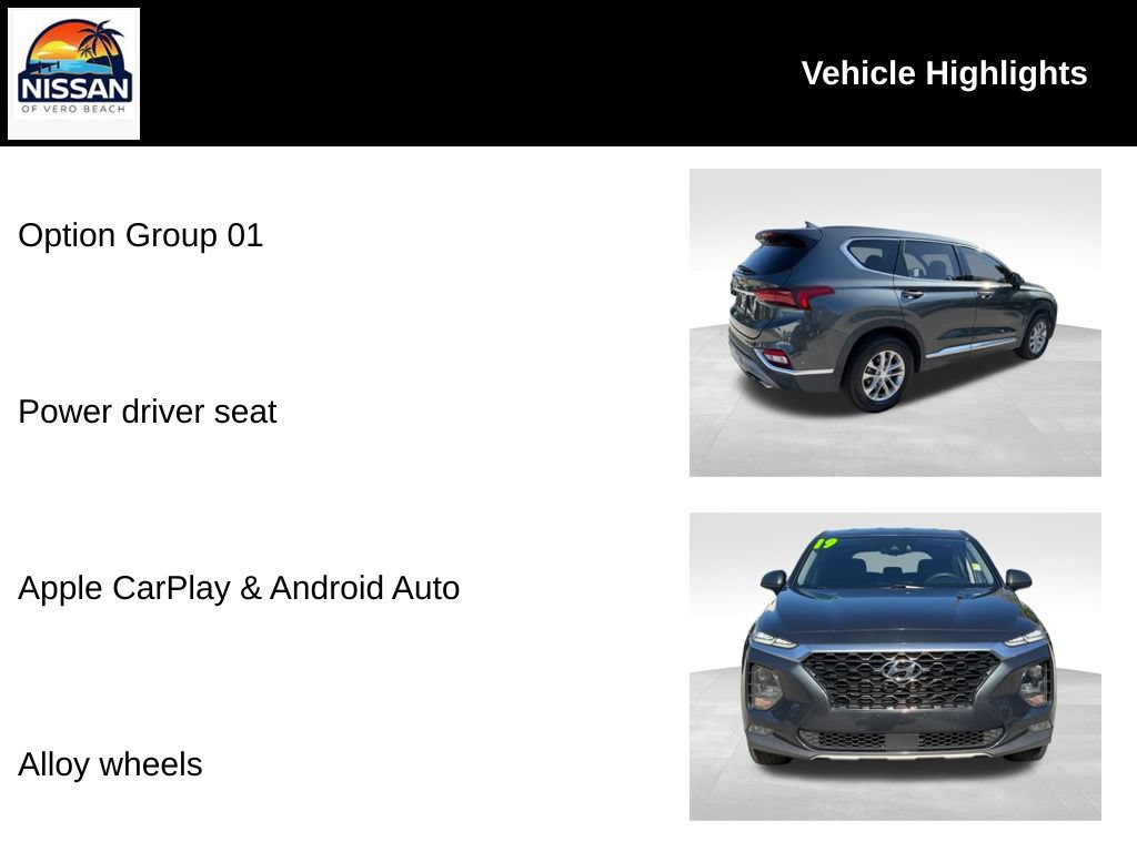 Used 2019 Hyundai Santa Fe SEL FWD image 19
