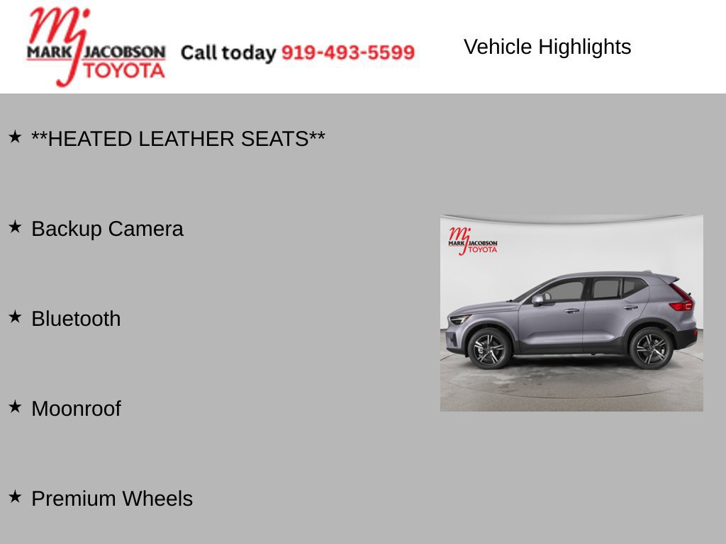 Used 2023 Volvo XC40 B5 Plus w/ Driver Assist Package AWD/4WD image 5