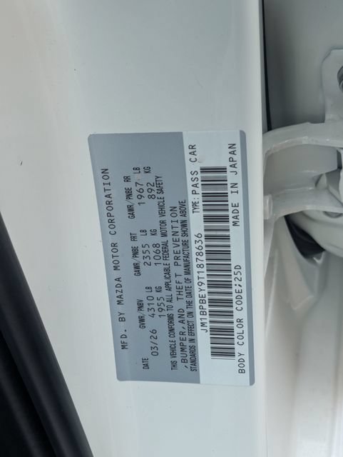 New 2026 MAZDA MAZDA3 2.5 Turbo Sedan w/Premium Plus AWD/4WD image 27