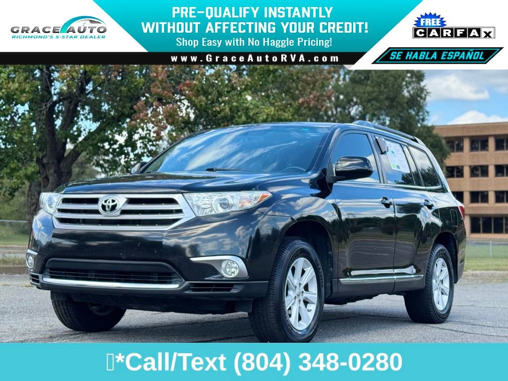 Used 2012 Toyota Highlander SE