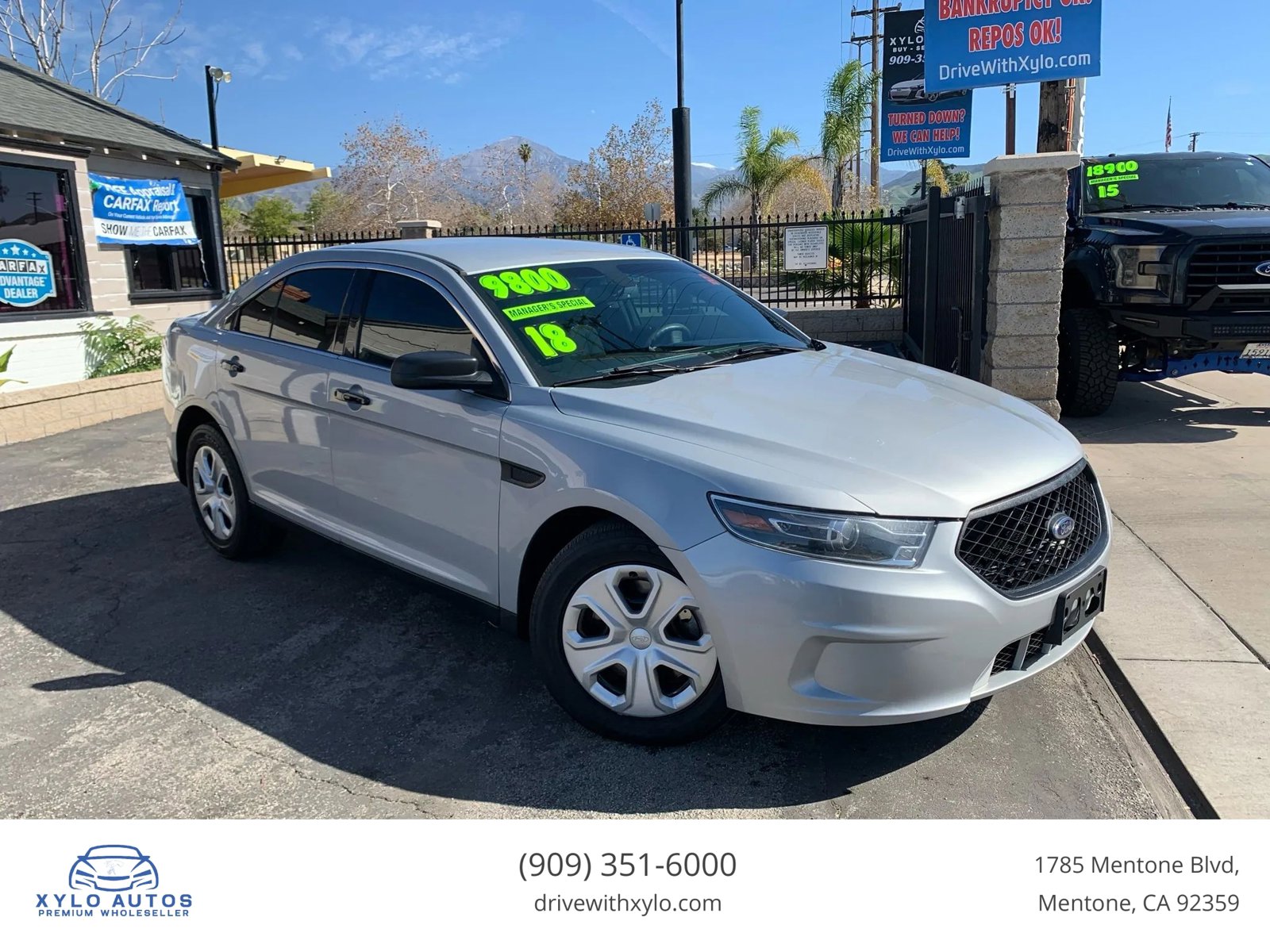 Used 2018 Ford Taurus Police Interceptor FWD image 1