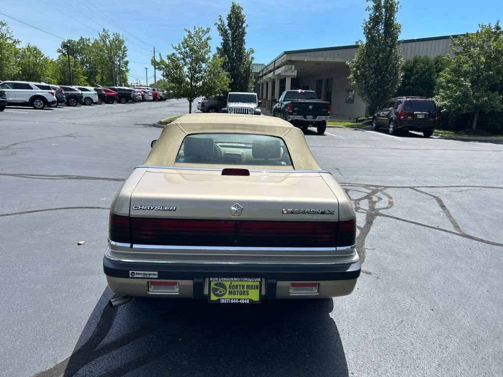 Used 1992 Chrysler LeBaron LX FWD image 8