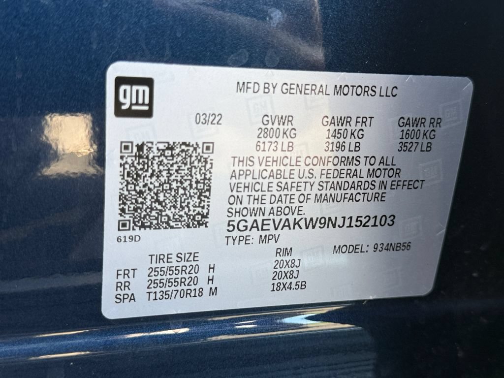 Used 2022 Buick Enclave Essence w/ LPO, Touring Package AWD/4WD image 33